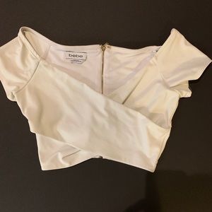 Bebe crop top